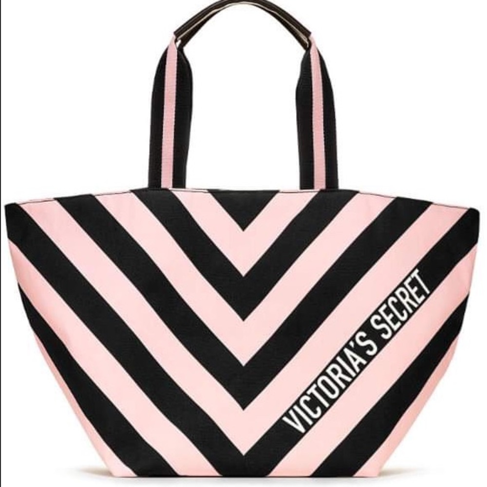 Victoria’s Secret Limited Edition Striped Tote